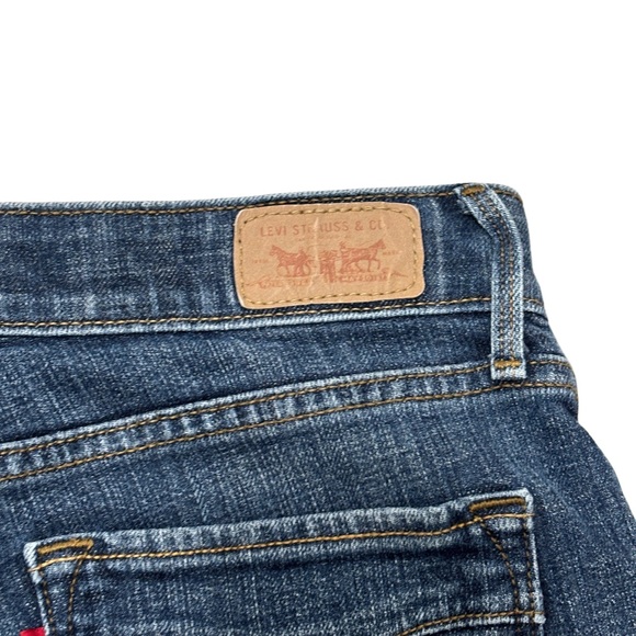 Levi’s Perfect Waist 525 Straight Leg Jeans – Women’s Size 5/6 Short - Picture 8 of 13